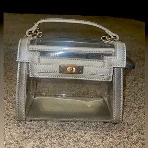 Clear purse.